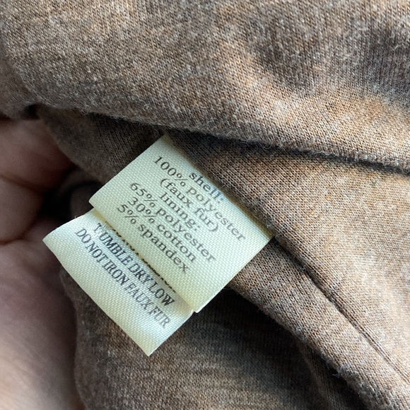 NWT Dylan Los Angeles Faux Fur Zip Up Vest M - Picture 7 of 11